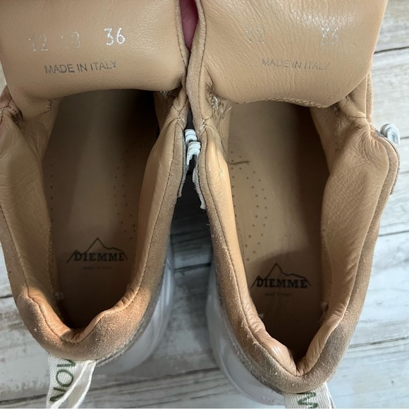 Diemme Pink Camo Suede Hiking Sneaker - Missing Laces - Picture 8 of 13